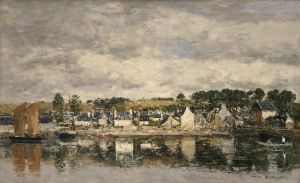 Village by a River