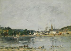 Caudebec-En-Caux, Le Quai De La Seine