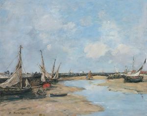 Trouville, Les Jetées, Marée Basse