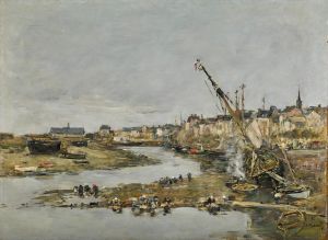 Trouville. Le port