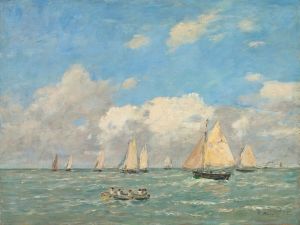 La Sortie Des Barques À Trouville