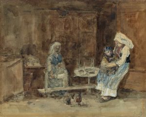 Intérieur breton, maternité