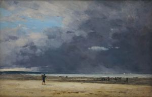 Deauville, marée basse
