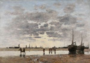 Berck; le retour des barques