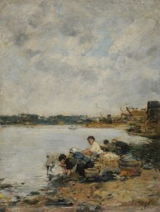 La Touques, le matin
