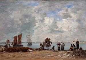 Fishermen’s Wives at the Seaside