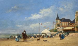 La plage de Trouville