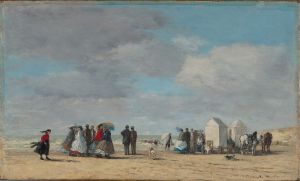 The Beach at Trouville
