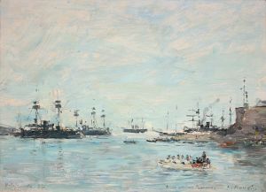 L’escadre devant Villefranche