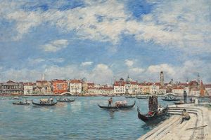 Venise, vue prise de San Giorgio