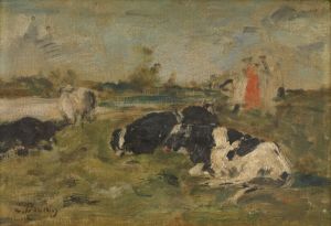 Cows on the meadow