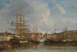 Fête dans le bassin d’Honfleur