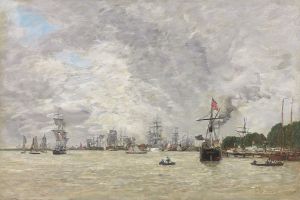 Anvers Bateux sur l’Escaut