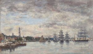 Anvers, bateaux sur l’escaut