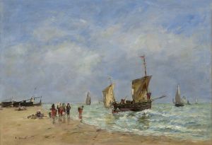 Berck, L’appareillage des barques