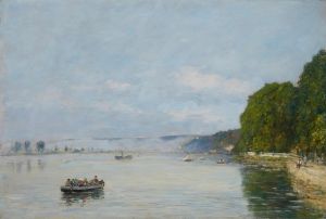 Caudebec-en-Caux, Bateaux sur la Seine