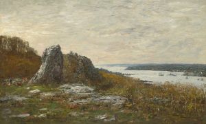 Environs de Brest, embouchure de l’Élorn