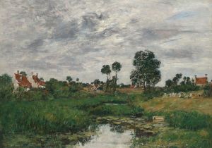 La maison du fermier, environs de Dunkerque