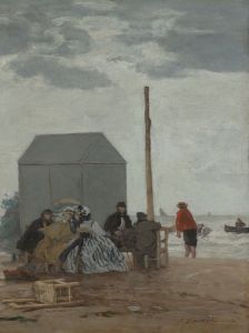 The Beach at Deauville