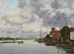 Dordrecht, Pont sur la Meuse