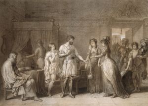 Bayard Refusing the Presents of His Hostess, in Brescia