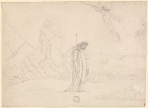Chryses Mourning the Loss of his Daughter to Agamemnon