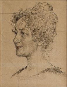 Head Study Mrs. Signe Thiel
