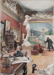 Interior of the Fürstenberg Gallery