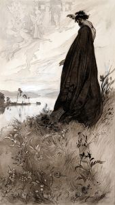 Illustration to ‘Singoalla,The Wind Is My Lover’ by Viktor Rydberg