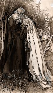 Illustration to ‘Singoalla,The Wind Is My Lover’ by Viktor Rydberg