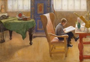 Esbjörn at the Study Corner
