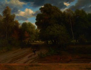 The Crossroads of the Eagle’s Nest, Fontainebleau Forest
