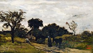 Peasant Woman On A Path