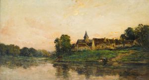 Lavandière et vachère à Porte-joie