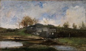 Schleuse im Tal von Optevoz