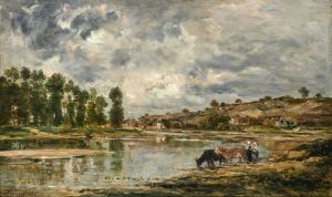 Les bords de la Loire près de Nantes