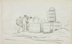 Study of a Group of People with Barrels