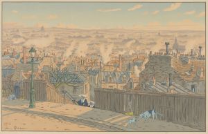 Parisian Landscapes; Paris seen from Montmartre