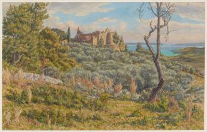 Le vieux château. Bormes