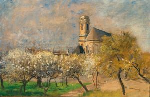 Blossoming Trees in Langenzersdorf