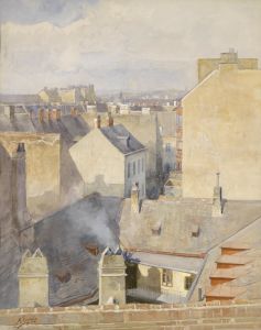 Blick aus dem Atelier Klagbaumgasse Wien