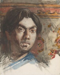 Zelfportret van Jan Toorop