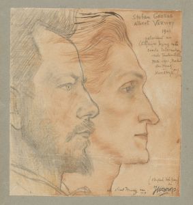 Portraits of Albert Verwey and Stefan George