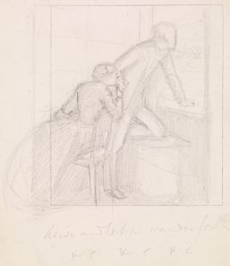 Tennyson’s The Miller’s Daughter – Study for Husband and Wife in Arise and Let us Wander Forth