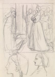 Christina Rossetti’s Maude Clare – Figure and Head Studies