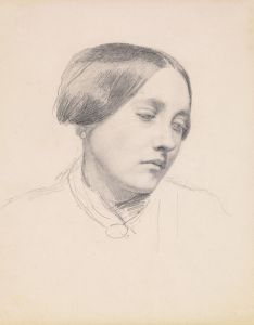 Female – Study of a Girl’s Head