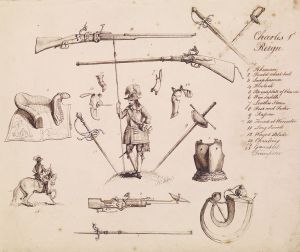 Sketches of Armour – Study for Charles I