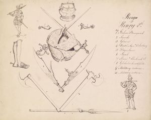 Sketches of Armour – Study for Henry VIII