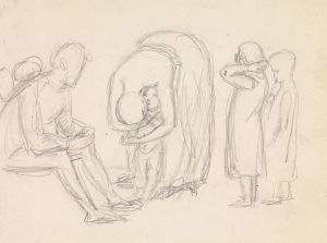 Tennyson’s Dora – Figure Studies