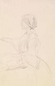Tennyson’s The Grandmother’s Apology – Girl Seated on Floor